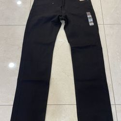 New Black 501 Original Levis Jeans 34x34 Tag 