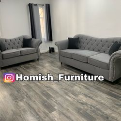 $1199 Brand New Sofa And Loveseat Set (read description)