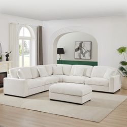 BRAND NEW LARGE SECTIONAL MODULAR COUCH SET