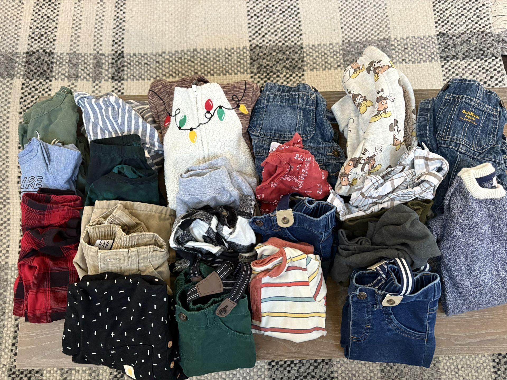 Boys Clothes Bundle Size 12M Gently Used $25 For All