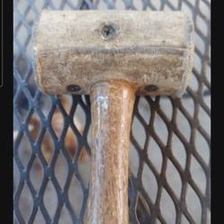 Leather Mallet Hammer, For Delicate Hammering Tools 