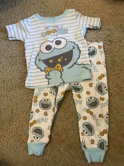 Babyboy Cookie Monster Pjs