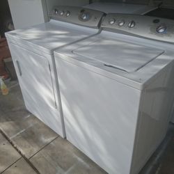 GE Washer And Gas Dryer 