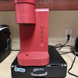 Keurig K-Express Essential Single Cup K-Cup Pod Coffee Maker + Keurig Slim Drawer