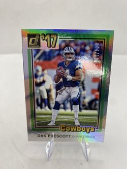 2017 DONRUSS DAK PRESCOTT 26 MINT 1981 TRIBUTE HOLO /100 DALLAS COWBOYS rare