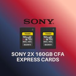 Sony 160 GB CF Express Type A Cards 