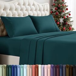 Full Bed Sheets Set - 4 Piece Bedding