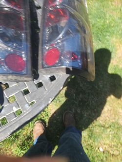 2006 Chevrolet Silverado tinted tail lights