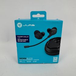 New JLab WrokBds Earbuds Black