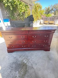 Free Queen bed and dresser