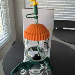 glass snoopy cup!