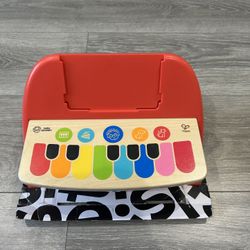 Baby Einstein Cal's First Melodies Magic Touch Piano Wooden Musical Baby Toy
