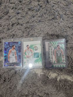 Jason Tatum basketball card lot