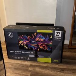 MAG 271QPX QD– OLED E2 Gaming Monitor
