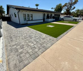 Turf, Pavers, Fire-pits, Putting Greens, BBQs, Wall, Travertine, Full Remodels