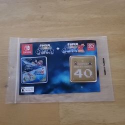 Super Mario Galaxy 1 & 2 Mario Bros 40th Anniversary Pins SOLD OUT ⭐️ 🌌