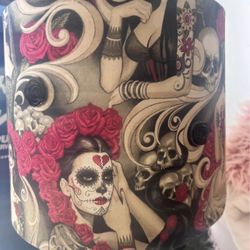 Pin Up/ Day Of Dead Lamp Shade