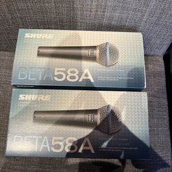 Beta 58A BRAND NEW 100$ Each