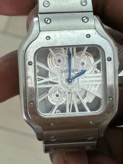 Cartier Santos Skeleton