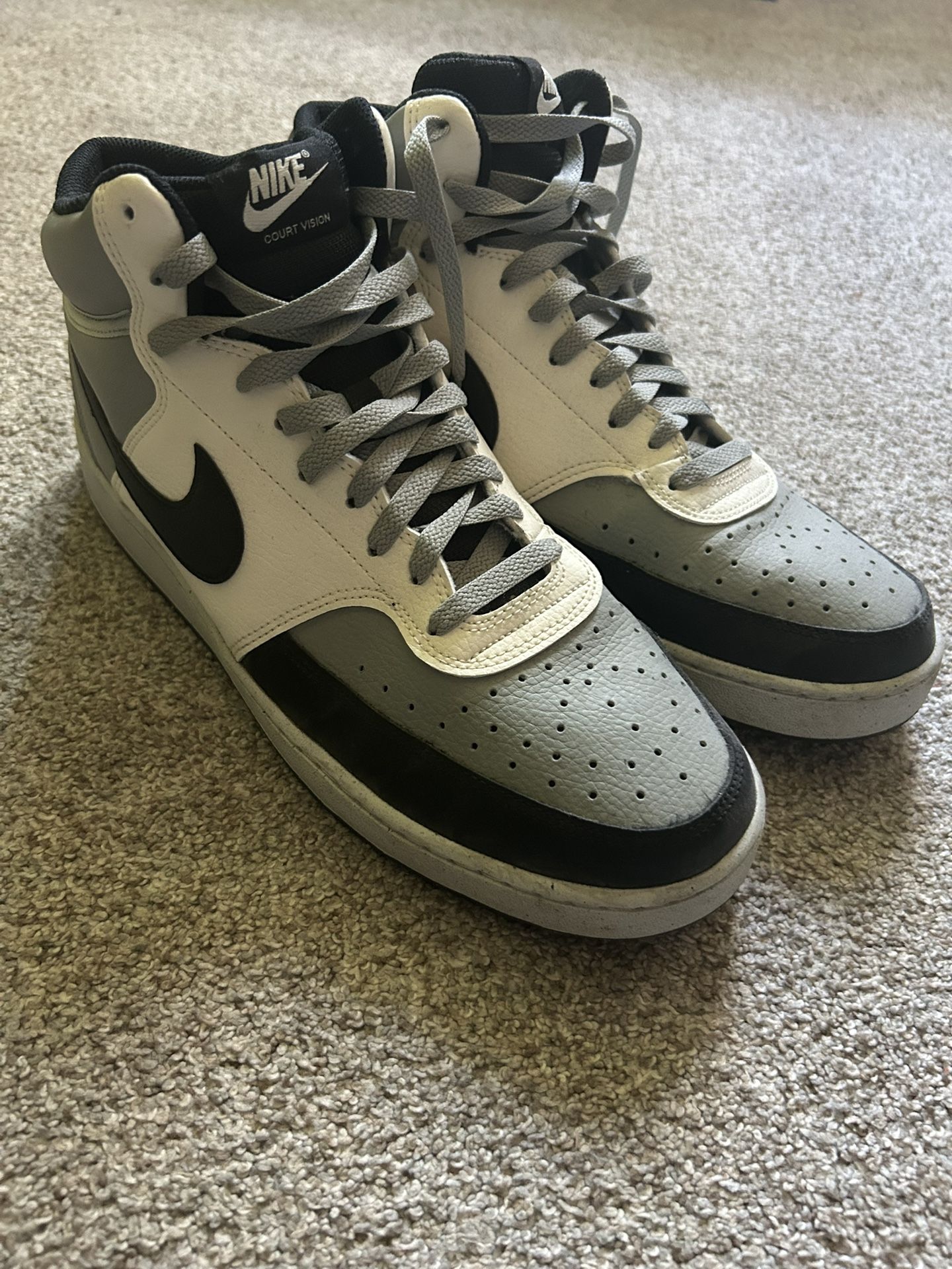 Nike Court Vision Mid Sneakers - Men’s Size 12