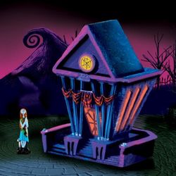 Nightmare Before Christmas Bradford Exchange Town Hall With COA