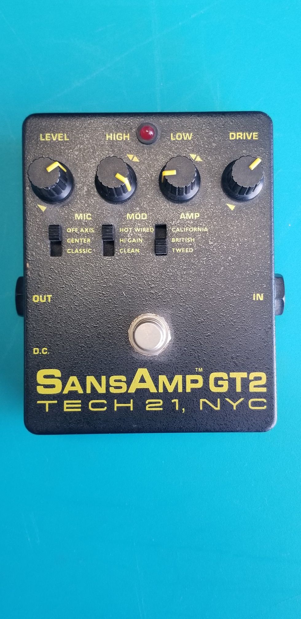 SansAmp GT2 Tech 21, NYC Guitar Pedal