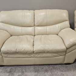 5 Seater Leather Sofa $450 (reduced Price)