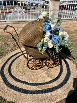 Vintage carriage stroller buggy