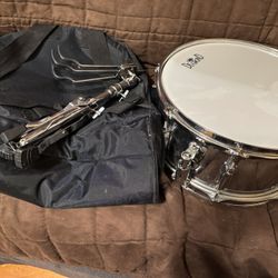 DIAMOND Snare Drum, Stand, Backpack