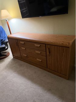 Dresser and Mirror