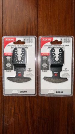 DIABLO Universal Fit Diamond Grit Oscillating Tool Blade for Grout
