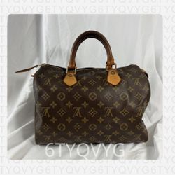 Authentic Louis Vuitton Speedy Bag Combo 