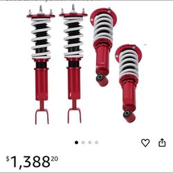 Adjustable Coilovers Suspension Kit Compatible With Lexus SC300 SC400 92-00 Compatible With SUPRA