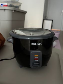Aroma Rice Cooker – Black
