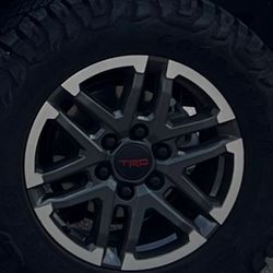 18” Tacoma TRD sport wheels