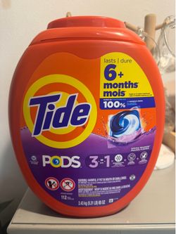 Tide 3 in 1 Spring Meadow Scent Liquid Laundry Detergent Pods