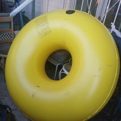 Jet Ski Tow Along Behind Inner Tube 