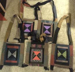 Reversible patchwork purse bag- NEW