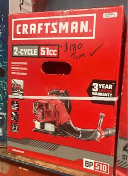 Craftsman Gas Backpack Blower