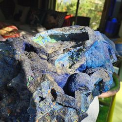 Azurite Nugget 45 Lb From Morenci