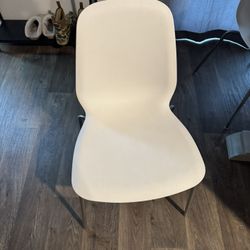 White IKEA Dining Chairs  - Set of 4
