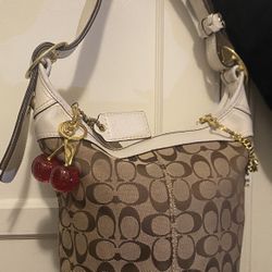 Vintage Y2K Coach Bleeker Shoulder Bucket Bag