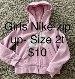 Girls Nike Zip Up 