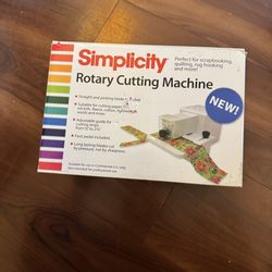 Simplicity Rotary Cutting Machine 
