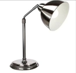 Ott Lite 22 in. Brushed Nickel LED Covington Table Lamp