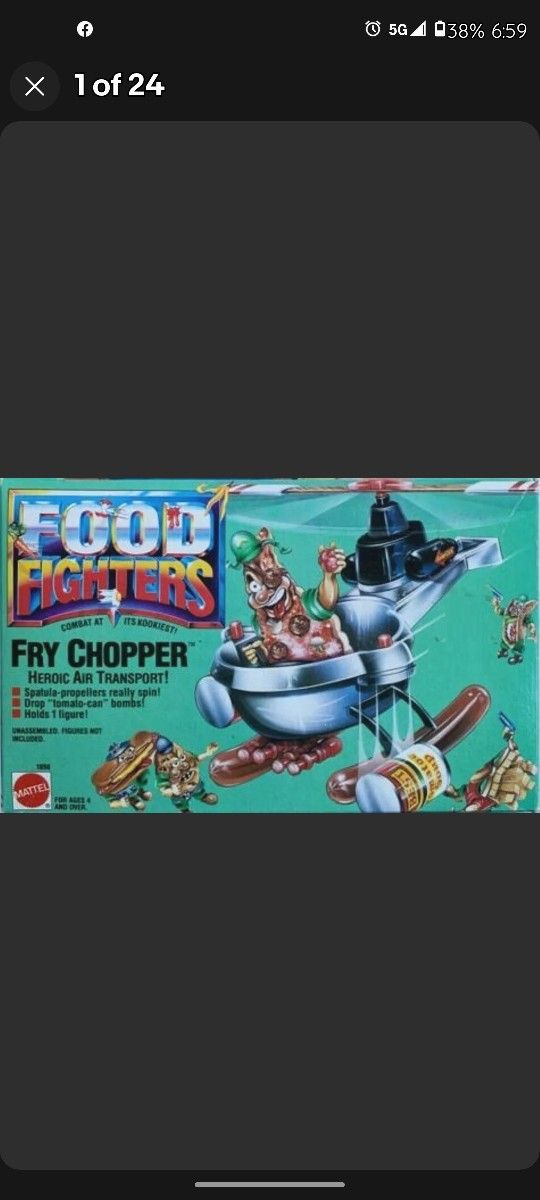 Food Fights Fry Chopper