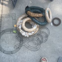 13 Wreath Frames- Selling As A Lot