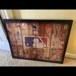 BASEBALL FRAMED PICTURE