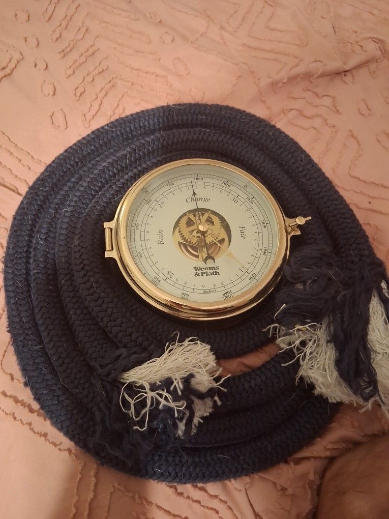 Weems & Plath Barometer from Ghost Ship Lady Catherine III 
