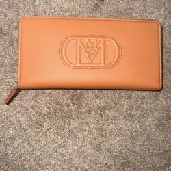 MCM Travia Cognac Wallet 